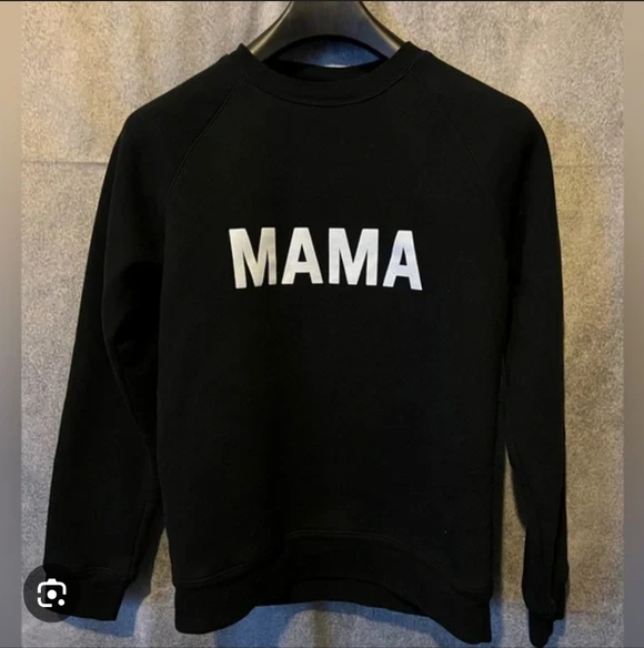 BRUNETTE The Label MAMA Crewneck Sweater - Black - Picture 3 of 8